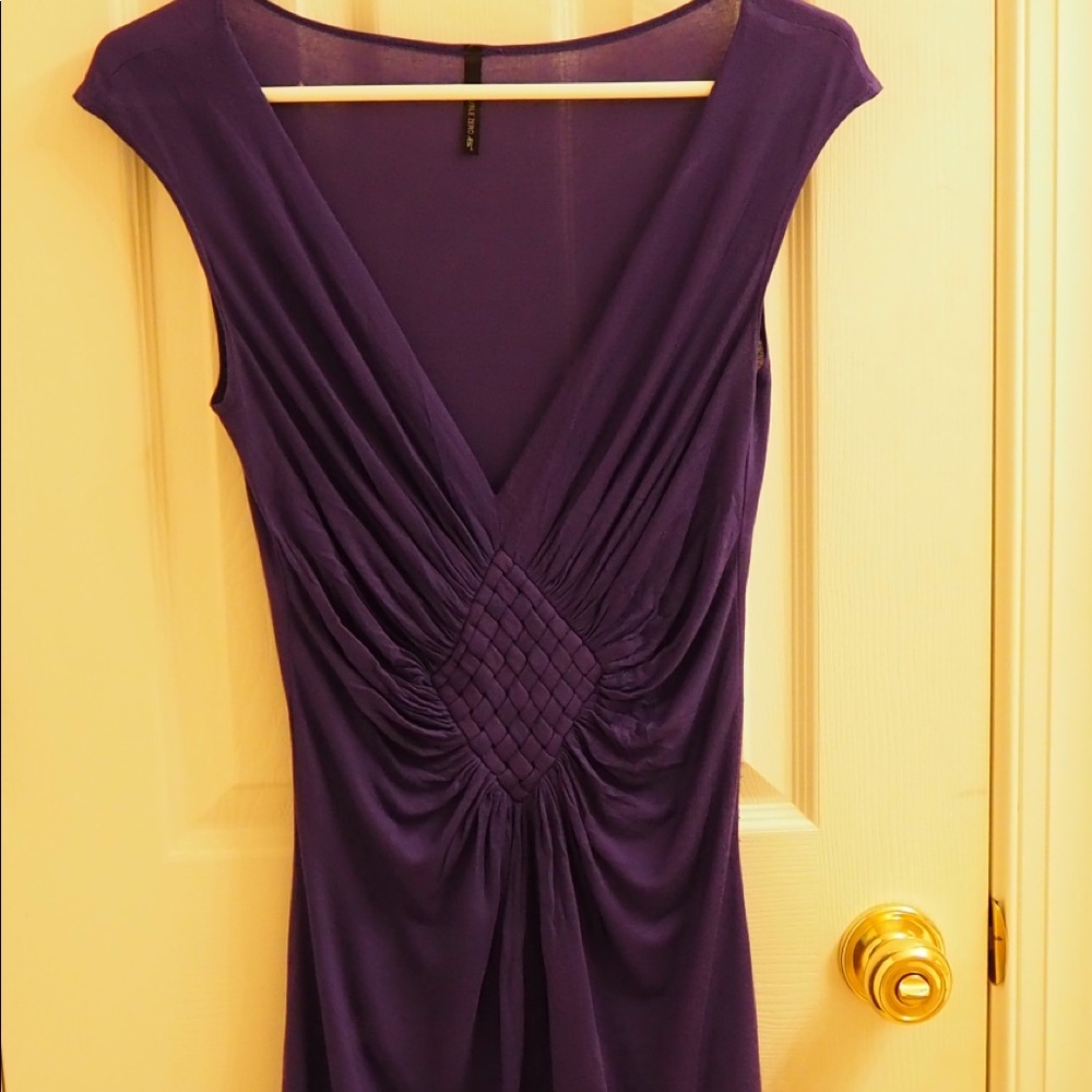 Cute indigo cap sleep top